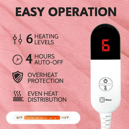 HeatHug Wearable Heated Blanket Hoodie