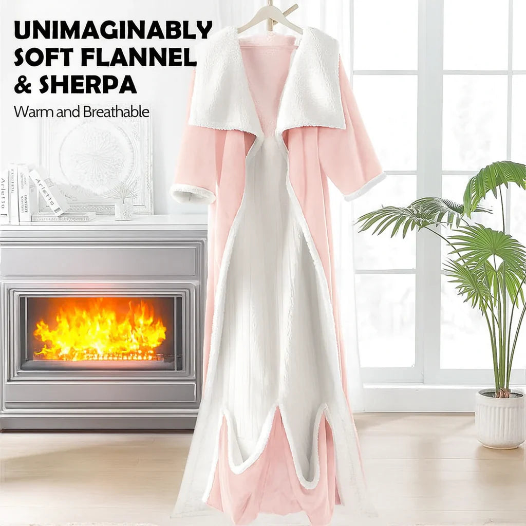 HeatHug Wearable Heated Blanket Hoodie